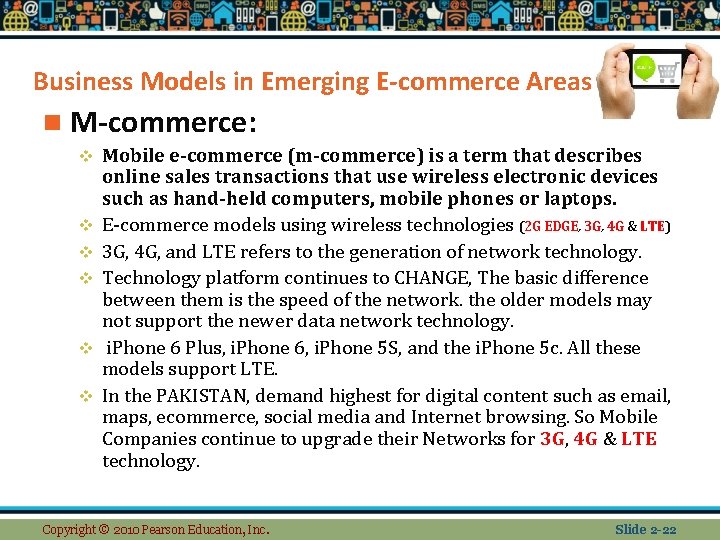 Business Models in Emerging E-commerce Areas n M-commerce: v v v Mobile e-commerce (m-commerce) Business Models in Emerging E-commerce Areas n M-commerce: v v v Mobile e-commerce (m-commerce)