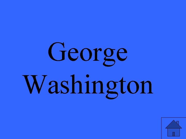 George Washington 