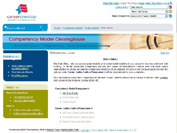 Enter Webinar Title Here ENTER SUBTITLE HERE Enter date here Competency Model Clearinghouse: Build Enter Webinar Title Here ENTER SUBTITLE HERE Enter date here Competency Model Clearinghouse: Build
