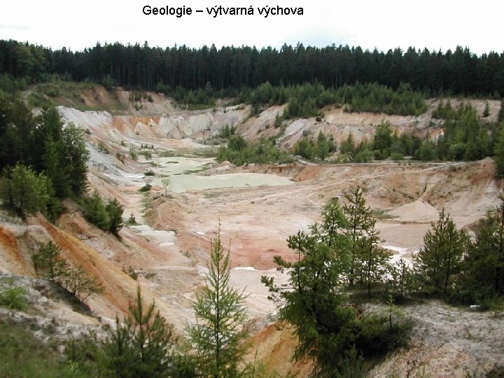 Geologie – výtvarná výchova 