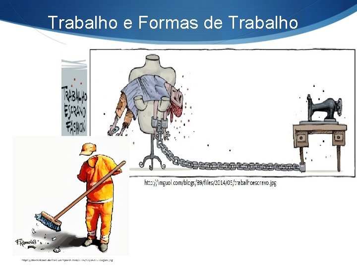 Trabalho e Formas de Trabalho 