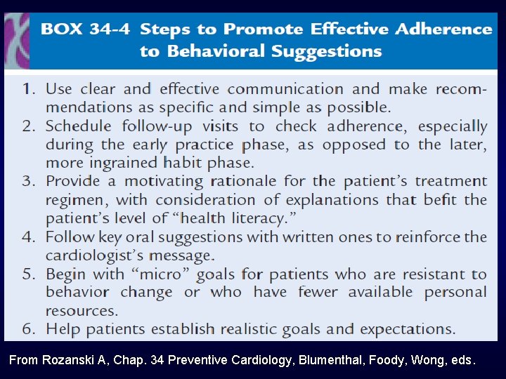 From Rozanski A, Chap. 34 Preventive Cardiology, Blumenthal, Foody, Wong, eds. 