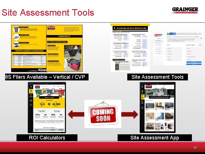 Site Assessment Tools 8 S Fliers Available – Vertical / CVP ROI Calculators Site