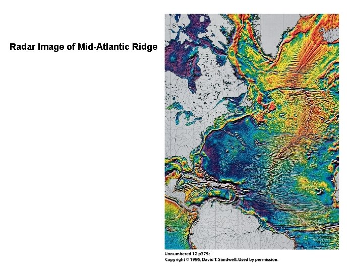 Radar Image of Mid-Atlantic Ridge 