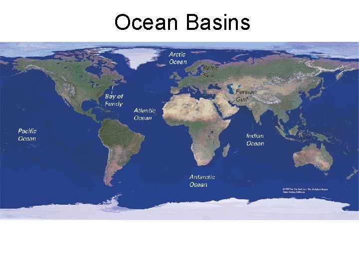 Ocean Basins 
