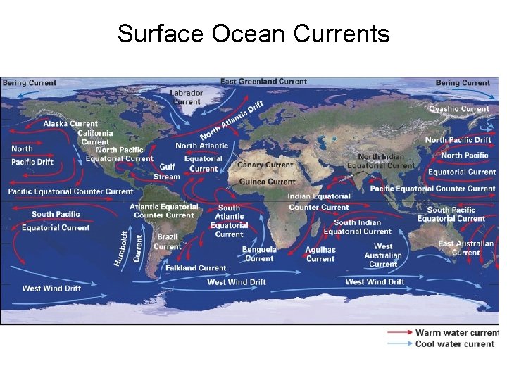 Surface Ocean Currents 