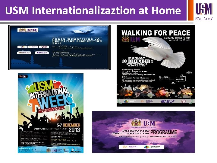 USM Internationalizaztion at Home We lead 