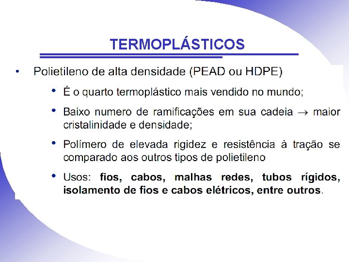 TERMOPLÁSTICOS 