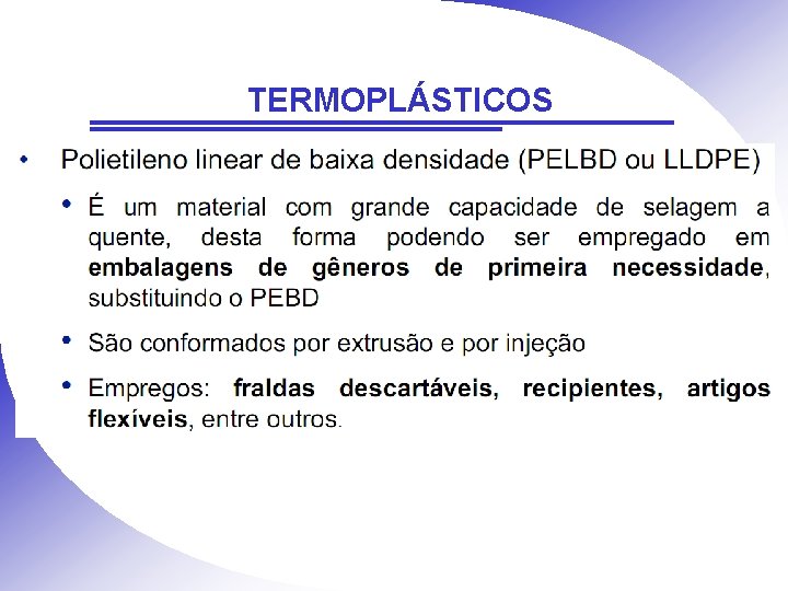 TERMOPLÁSTICOS 