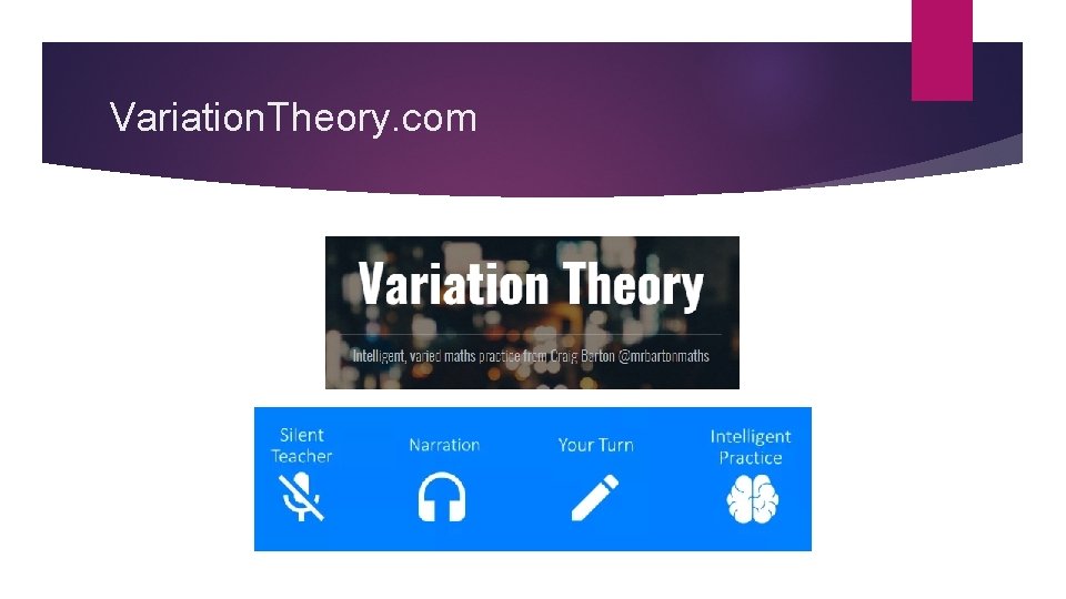 Variation. Theory. com 