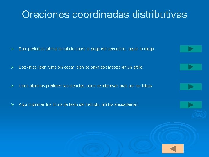 Oraciones coordinadas distributivas Ø Este periódico afirma la noticia sobre el pago del secuestro,