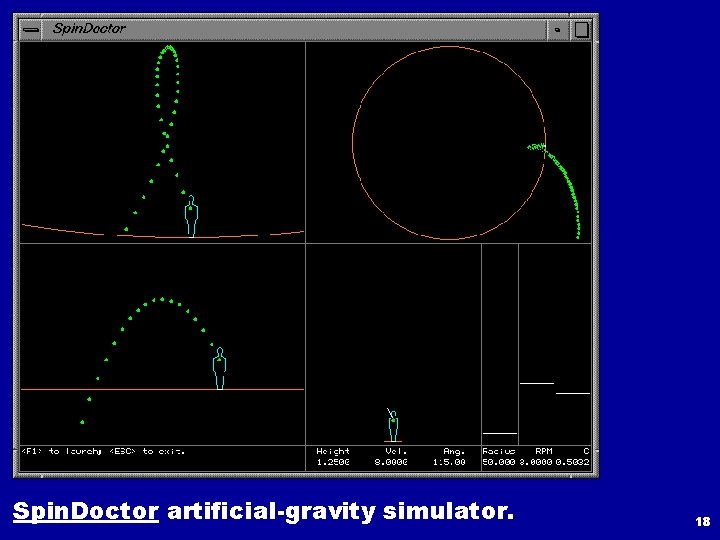 Spin. Doctor artificial-gravity simulator. 18 