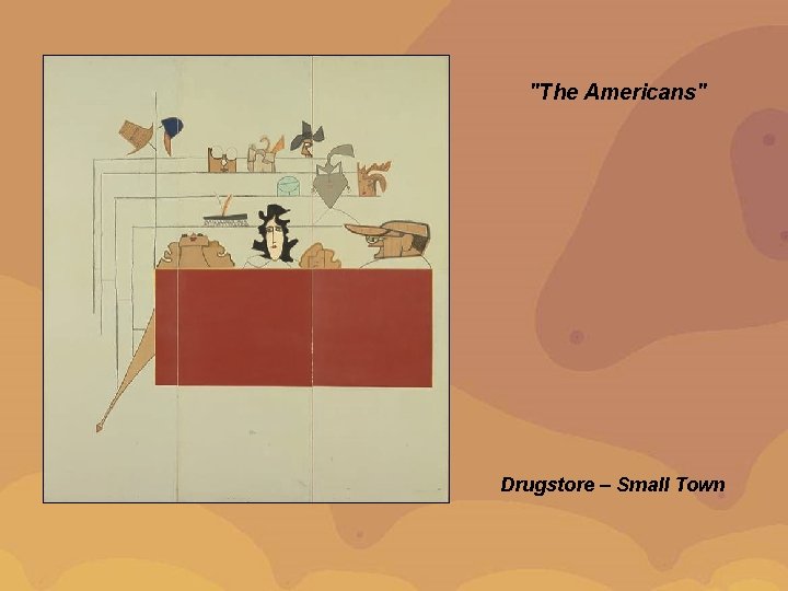"The Americans" Drugstore – Small Town 