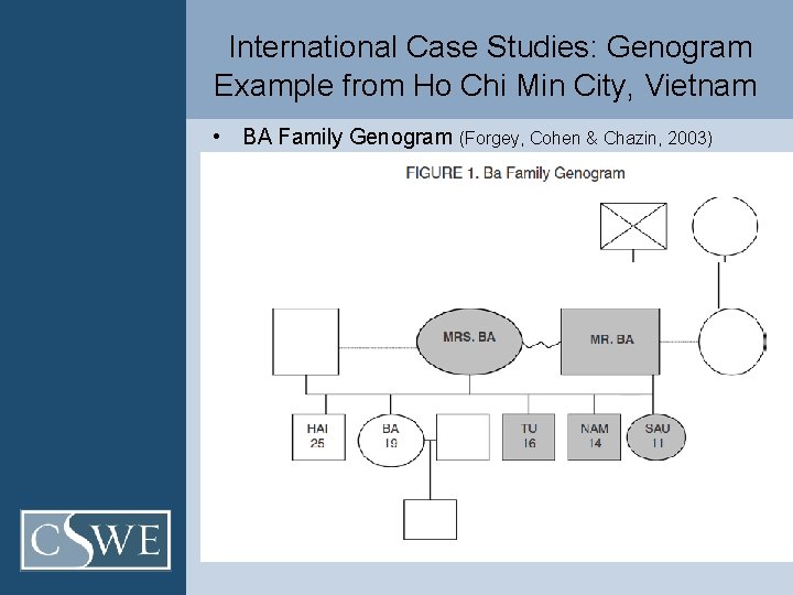  International Case Studies: Genogram Example from Ho Chi Min City, Vietnam • BA
