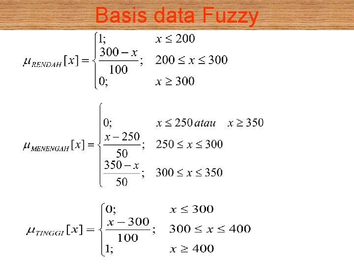 Basis data Fuzzy 