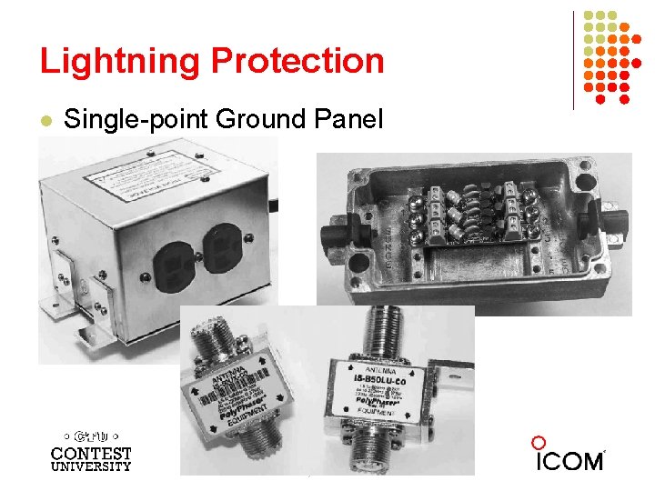 Lightning Protection l Single-point Ground Panel Dayton 2017 