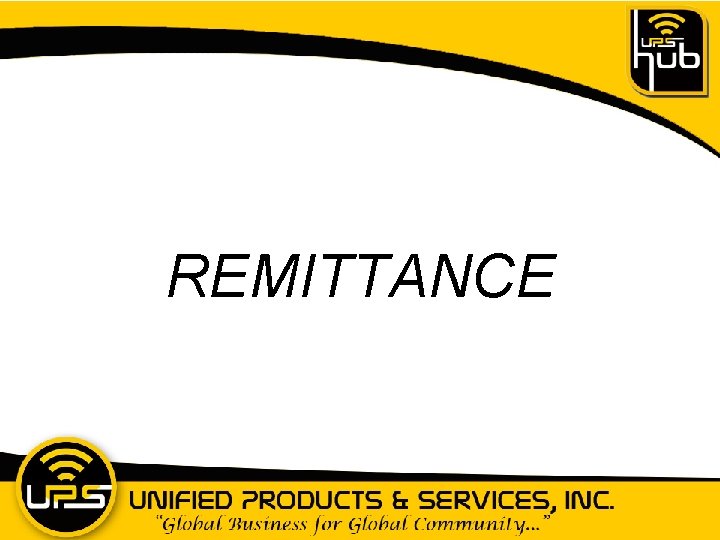 REMITTANCE 