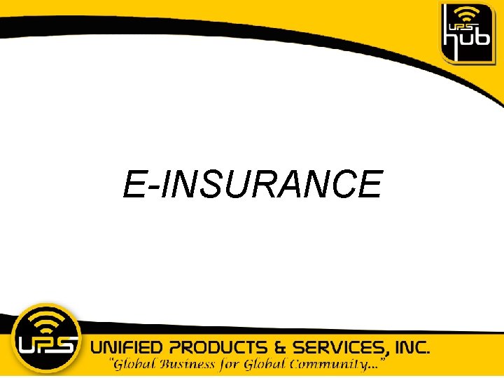 E-INSURANCE 