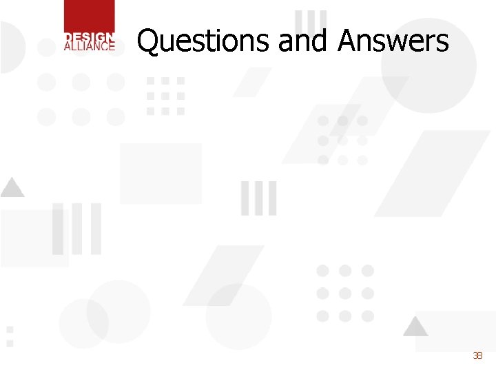 Questions and Answers 38 