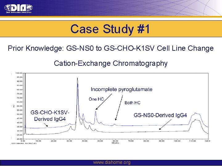 Case Study #1 Prior Knowledge: GS-NS 0 to GS-CHO-K 1 SV Cell Line Change
