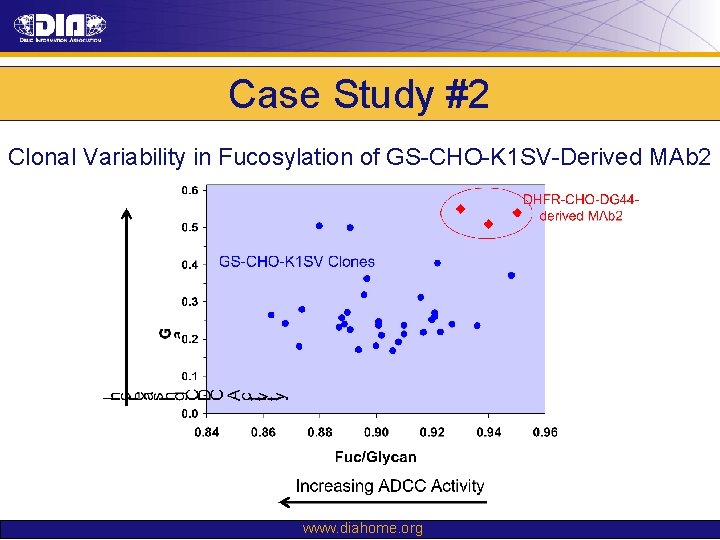 Case Study #2 Clonal Variability in Fucosylation of GS-CHO-K 1 SV-Derived MAb 2 www.