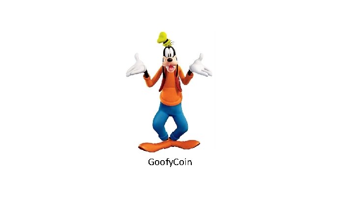 Goofy. Coin 