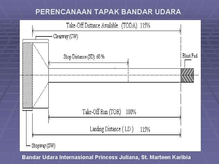 PERENCANAAN TAPAK BANDAR UDARA Bandar Udara Internasional Princess Juliana, St. Marteen Karibia 