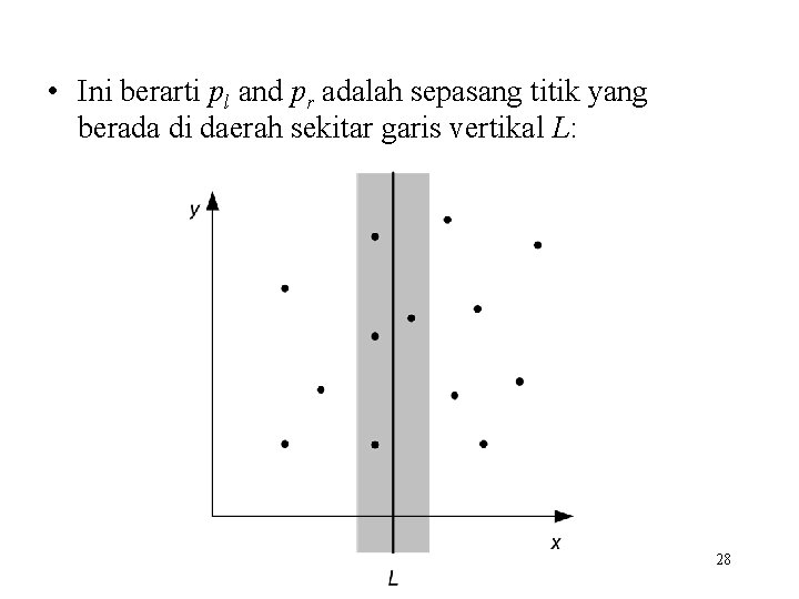  • Ini berarti pl and pr adalah sepasang titik yang berada di daerah