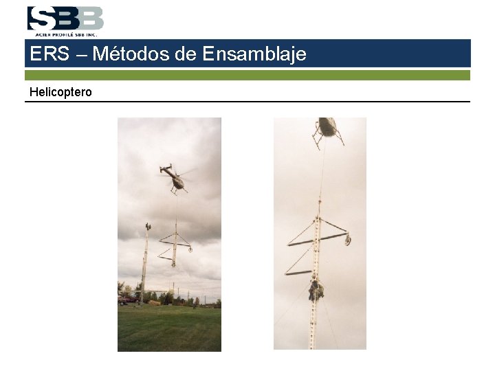 ERS – Métodos de Ensamblaje Helicoptero 