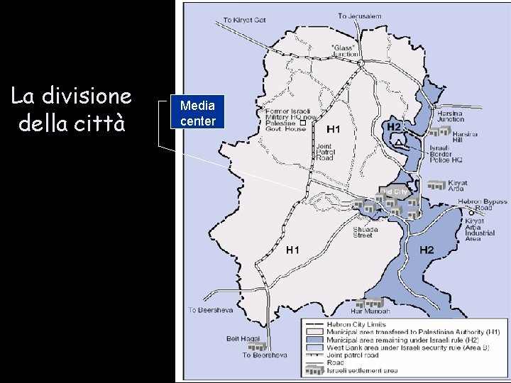 La divisione della città Media center 