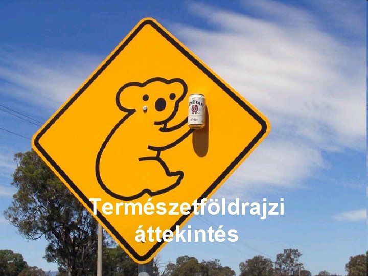 Természetföldrajzi áttekintés 