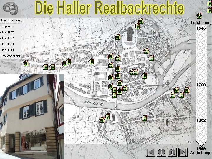 Bemerkungen Ursprung Entstehung 1545 - bis 1727 - bis 1802 - bis 1828 -