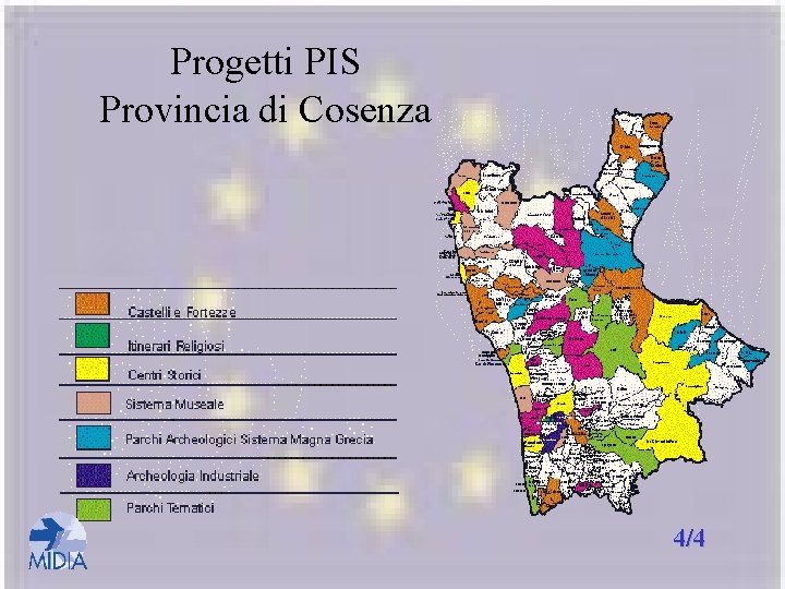 Progetti PIS Provincia di Cosenza 4/4 