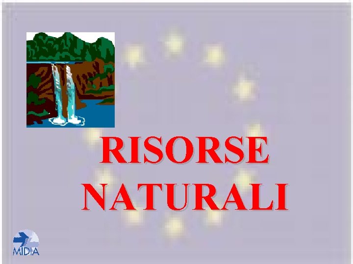 RISORSE NATURALI 