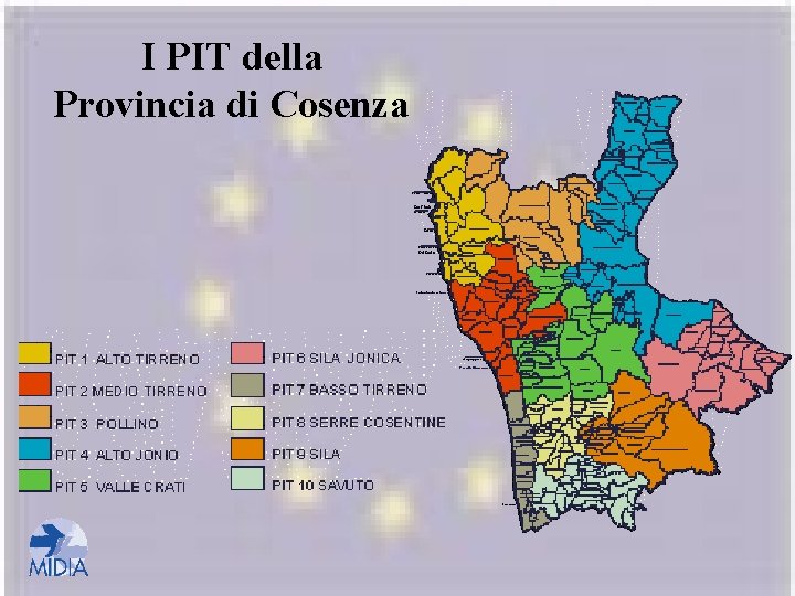 I PIT della Provincia di Cosenza 