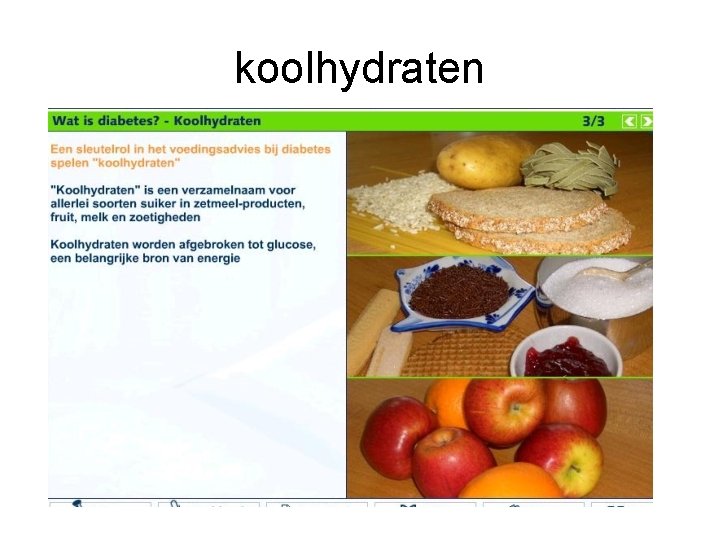 koolhydraten 