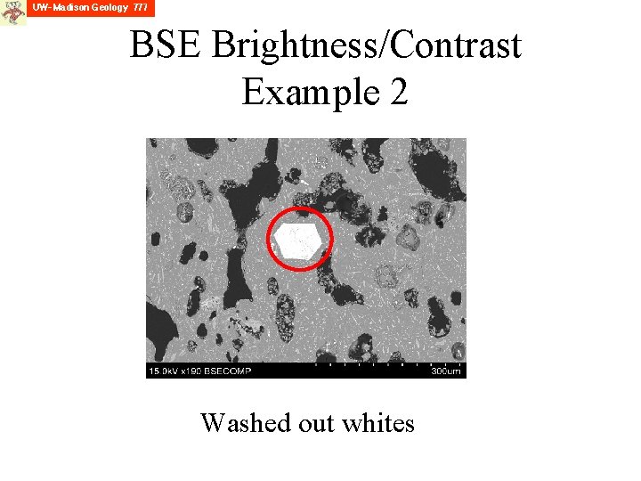 BSE Brightness/Contrast Example 2 Washed out whites 