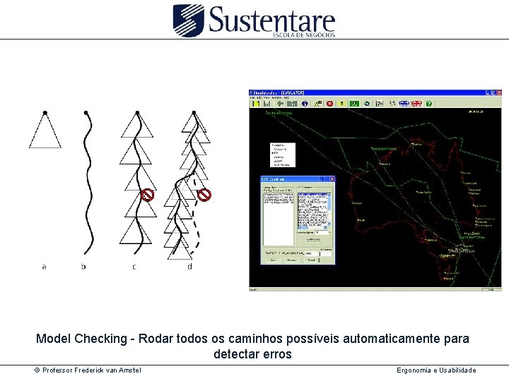 Model Checking - Rodar todos os caminhos possíveis automaticamente para detectar erros © Professor