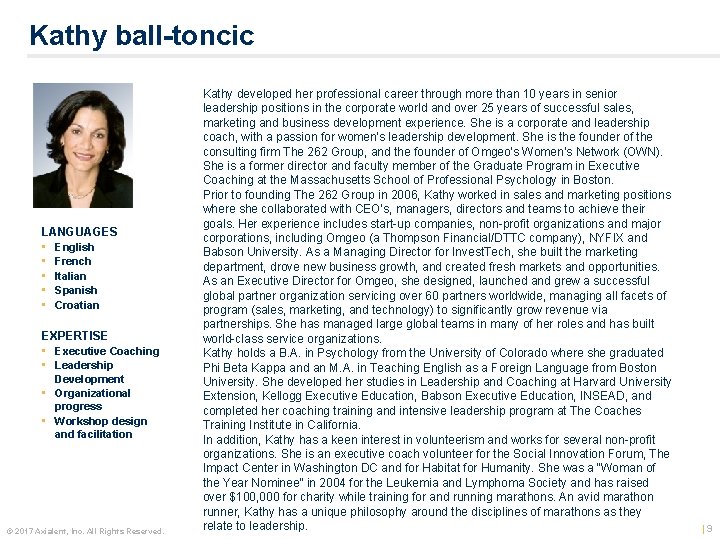 Kathy ball-toncic 1. 66 x 1. 32 grey border LANGUAGES • English • French