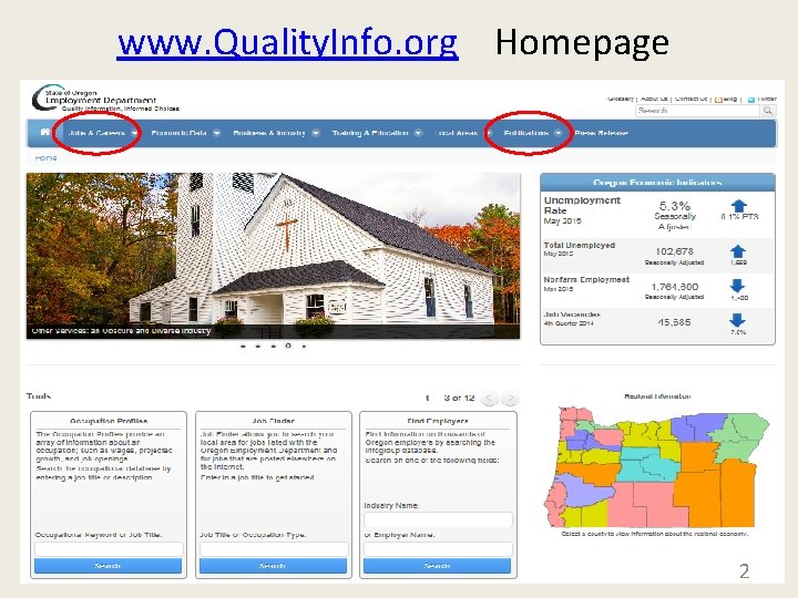 www. Quality. Info. org Homepage 2 