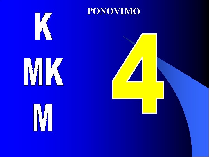 PONOVIMO 