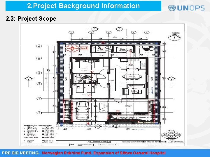 2. Project Background Information 2. 3: Project Scope PRE BID MEETING- Norwegian Rakhine Fund,