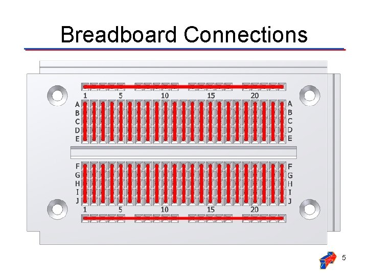 Breadboard Connections 5 Breadboard Connections 5
