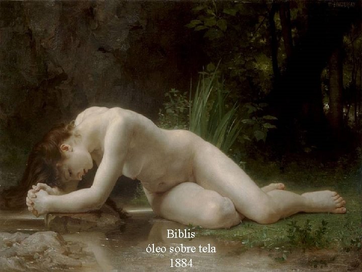 Biblis óleo sobre tela 1884 