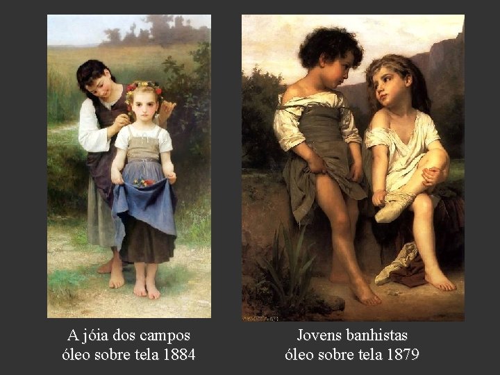 A jóia dos campos óleo sobre tela 1884 Jovens banhistas óleo sobre tela 1879