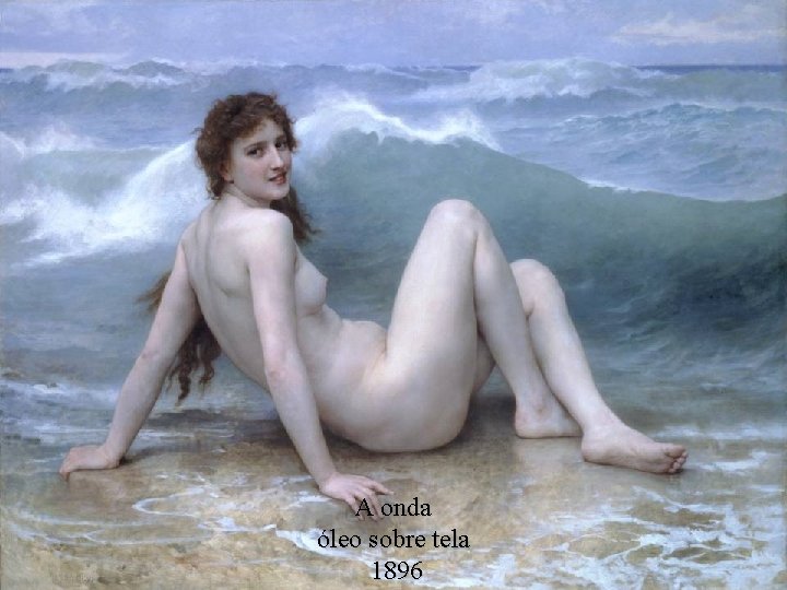 A onda óleo sobre tela 1896 