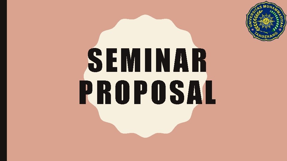 Seminar Proposal Analisis Pembelajaran Pendidikan Agama Islam Dan