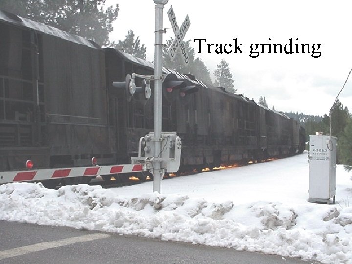 Track grinding 