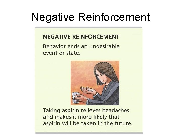 Negative Reinforcement 