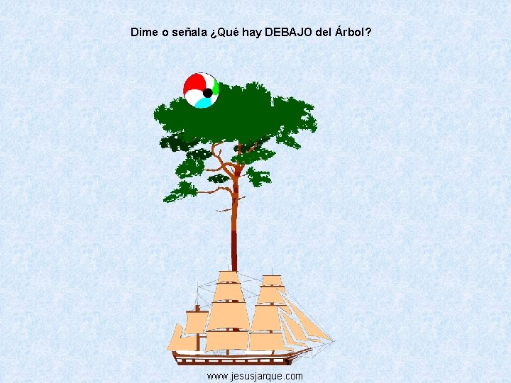 Dime o señala ¿Qué hay DEBAJO del Árbol? www. jesusjarque. com 